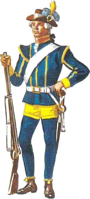 swedish soldier of 1779