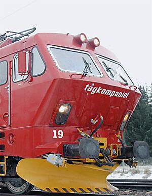 typical swedish locomotive - the INLANSBANAN is one of the worlds great rail journeys