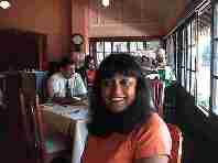 Dining room of the Bandarawela Hotel